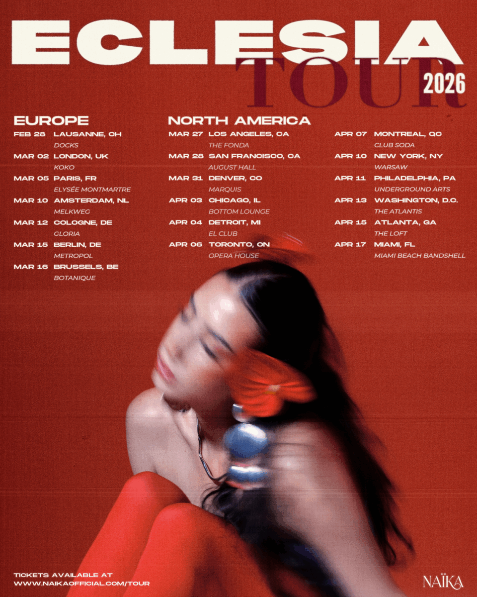 Naïka Tour Poster