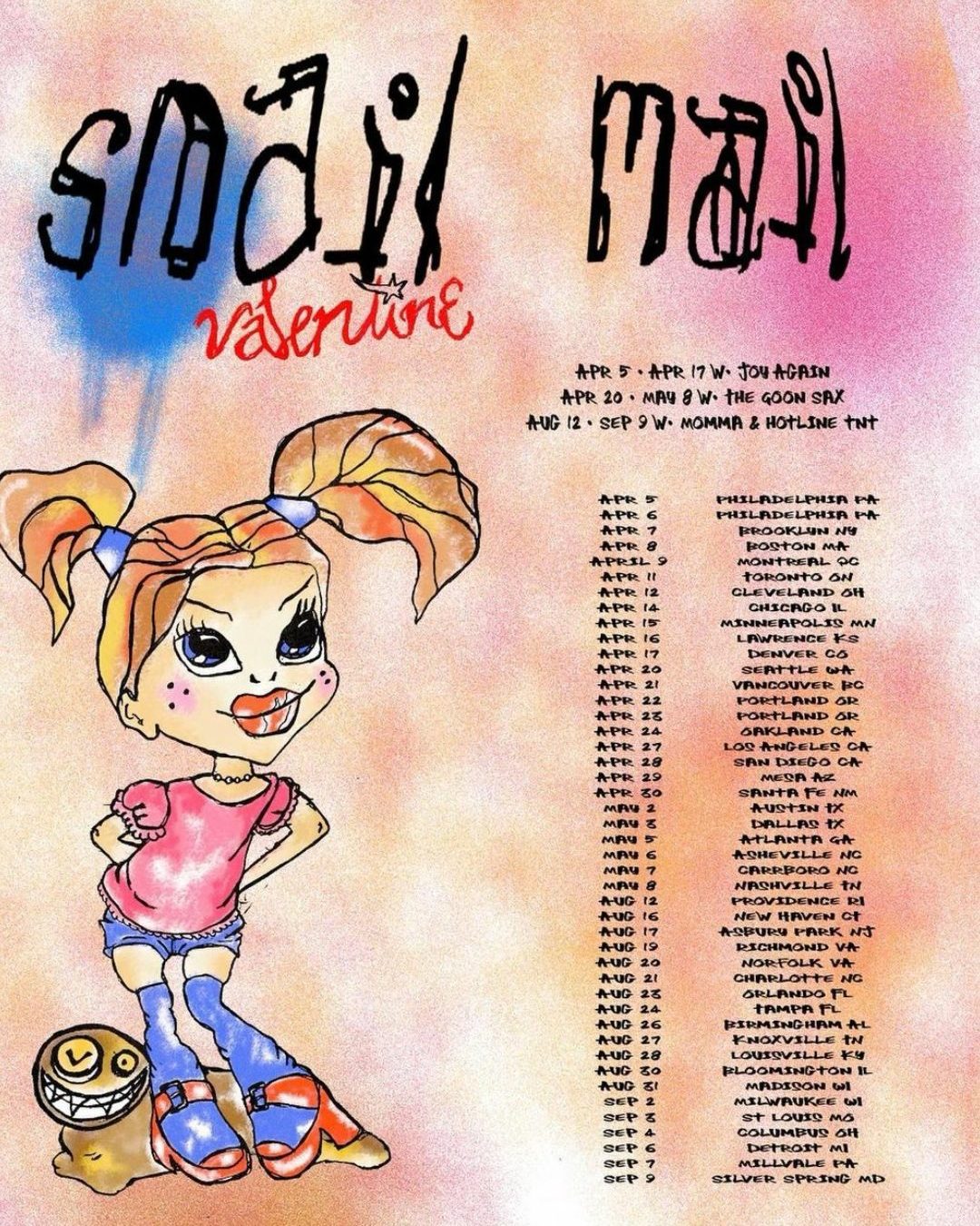 Snail Mail North American Dates